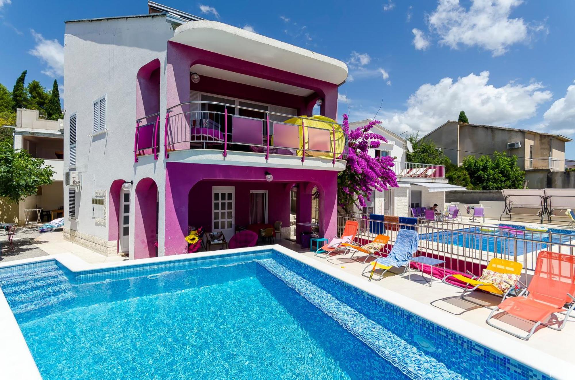 Villa Pinky And Superior Trogir Seget Vranjica Ngoại thất bức ảnh